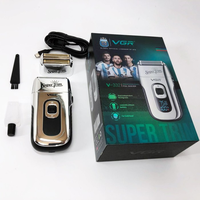 Бритва для бороди електронна VGR V-332, Чоловічі електробритви для обличчя, Бритви електричні JW-29