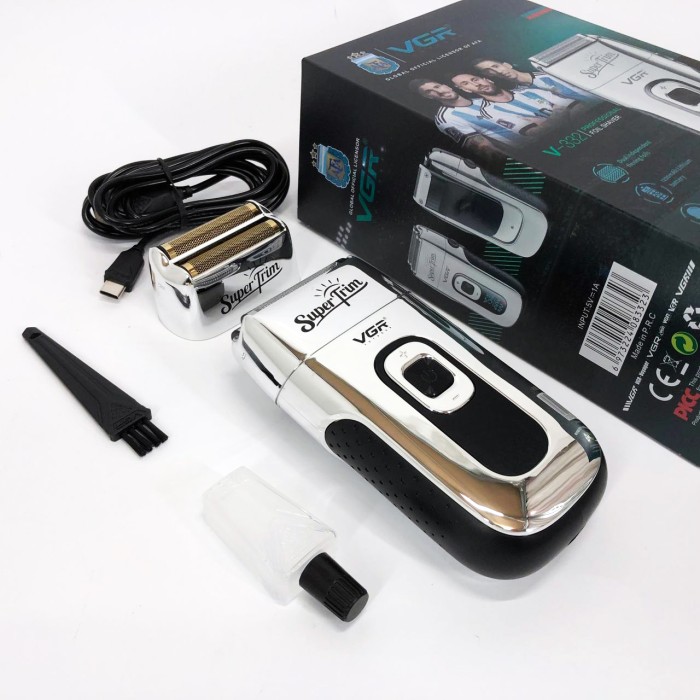 Бритва для бороди електронна VGR V-332, Чоловічі електробритви для обличчя, Бритви електричні JW-29