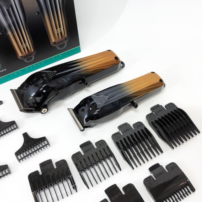 Електрична машинка для стрижки з насадками VGR, Електронна машинка для стрижки, Тример бездротовий KA-57