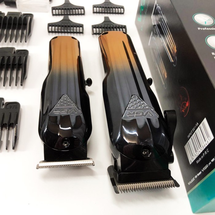 Електрична машинка для стрижки з насадками VGR, Електронна машинка для стрижки, Тример бездротовий KA-57