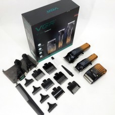Машинка волосся міцна VGR 3 в 1 V-644, Хороший бездротовий триммер, Професійний тример EB-123 для гоління