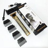 Професійний тример з насадками Vintage, Машинка для стрижки посіченого волосся, Тример для вусів LH-14