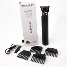 Машинка для стрижки з потужним акумулятором Vintage T9-2, Машинка для стрижки від акб TW-53