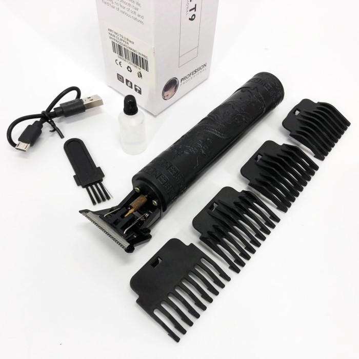 Машинка для стрижки з потужним акумулятором Vintage T9-2, Машинка для стрижки від акб TW-53