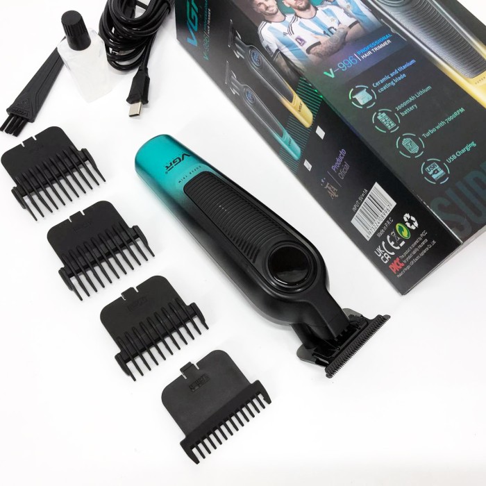 Машинка для стрижки хороша VGR V-996, Тример для самостійної стрижки волосся Набір машинок GA-48