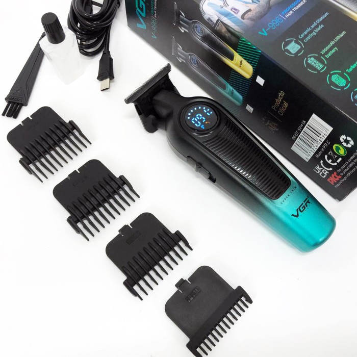 Машинка для стрижки хороша VGR V-996, Тример для самостійної стрижки волосся Набір машинок GA-48