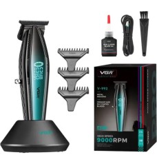 Акумуляторна машинка для стрижки VGR, Професійна машинка для стрижки волосся на акумуляторі GZ-39
