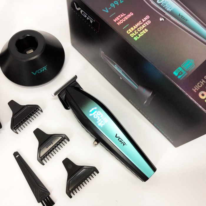 Акумуляторна машинка для стрижки VGR, Професійна машинка для стрижки волосся на акумуляторі GZ-39
