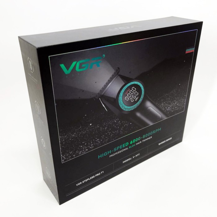 Машинка для стрижки волосся бездротова VGR V-977, Машинки для стрижки професійні машини ZK-67