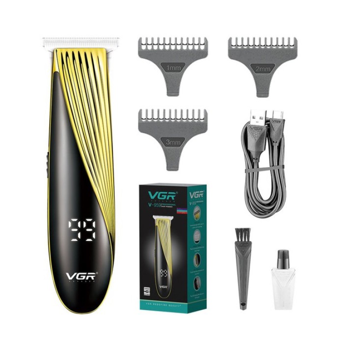 Машинка для стрижки чоловіча VGR, Машинка для підстригання Бездротова стрижки волосся VI-99