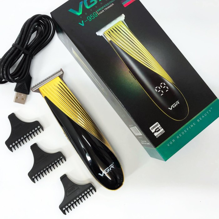 Машинка для стрижки чоловіча VGR, Машинка для підстригання Бездротова стрижки волосся VI-99