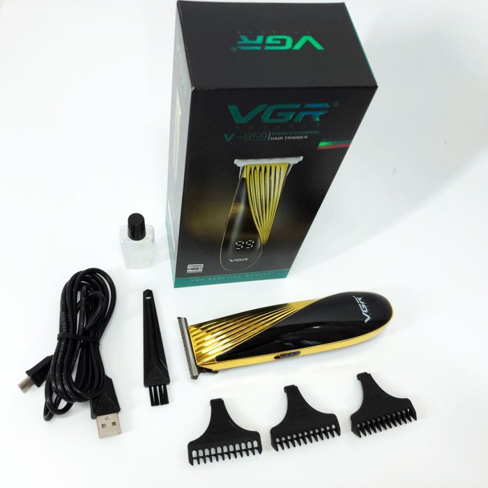 Машинка для стрижки чоловіча VGR, Машинка для підстригання Бездротова стрижки волосся VI-99