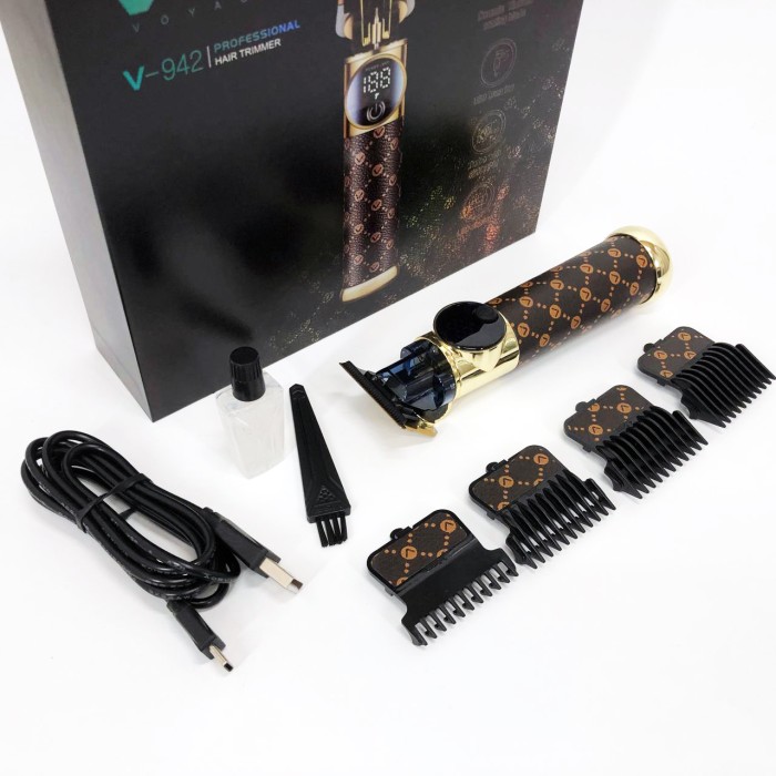 Машинка для стрижки волосся міцна, Професійна машинка для гоління голови Електромашинка волосся GL-84