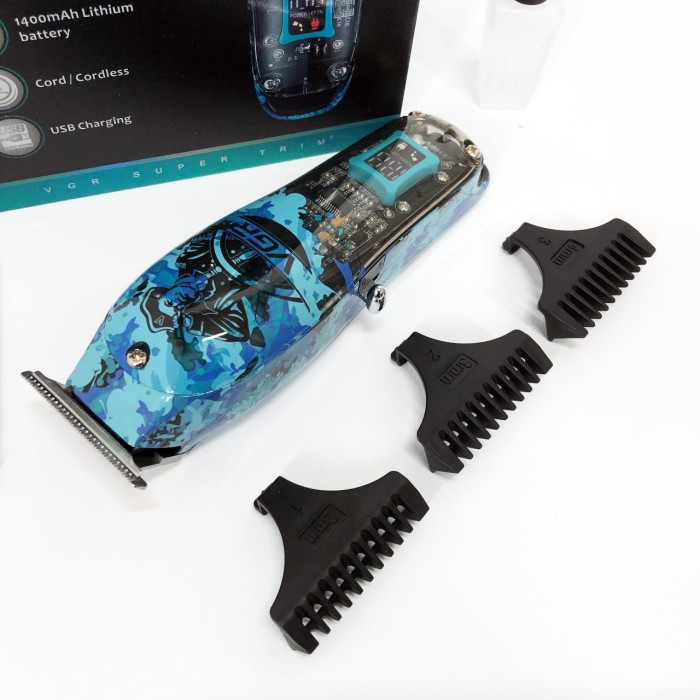 Машинка для різних стрижок акумуляторна VGR Машинка для стрижки волосся професіоналів TM-10