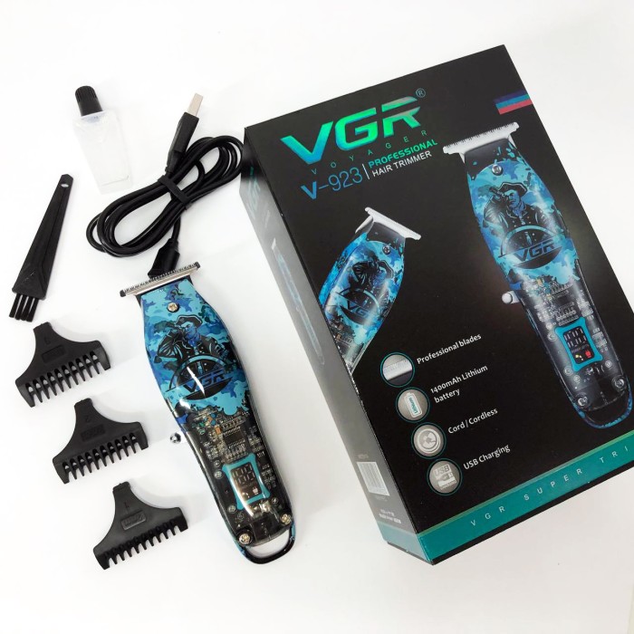 Машинка для різних стрижок акумуляторна VGR Машинка для стрижки волосся професіоналів TM-10