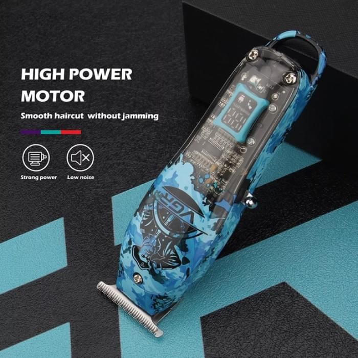 Тример для волосся та бороди професійний VGR V-923 акумуляторний RT-714 з LED-індикатором