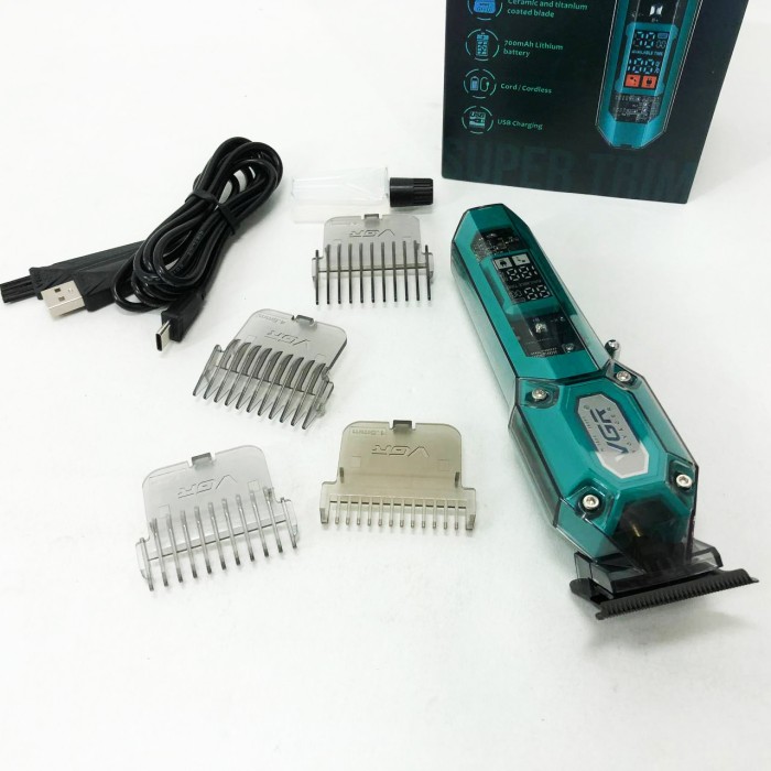 Чоловічий набір для стрижки волосся акумуляторний VGR V-900, Тример для стрижки волосся потужний FA-58