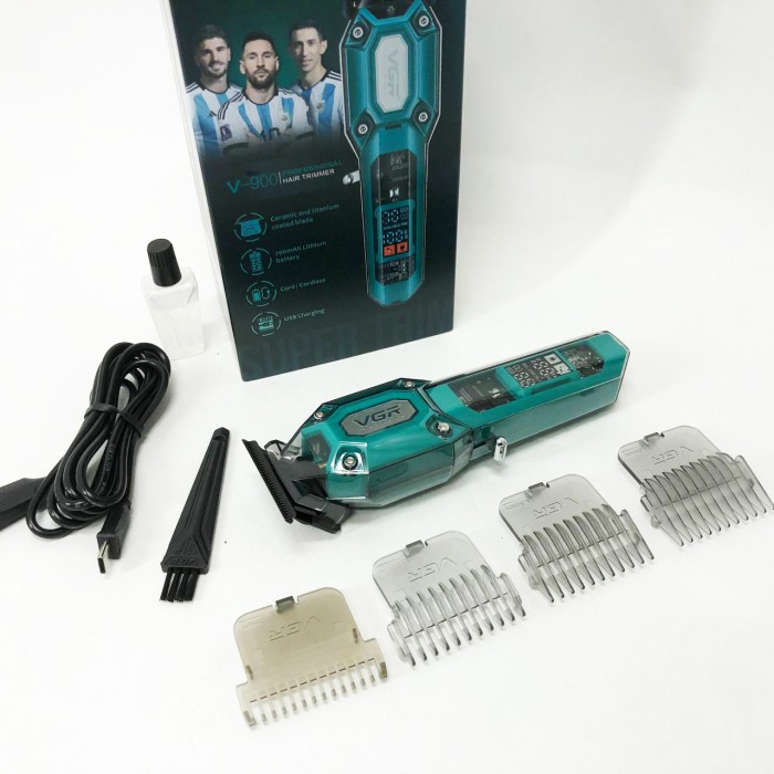 Чоловічий набір для стрижки волосся акумуляторний VGR V-900, Тример для стрижки волосся потужний FA-58