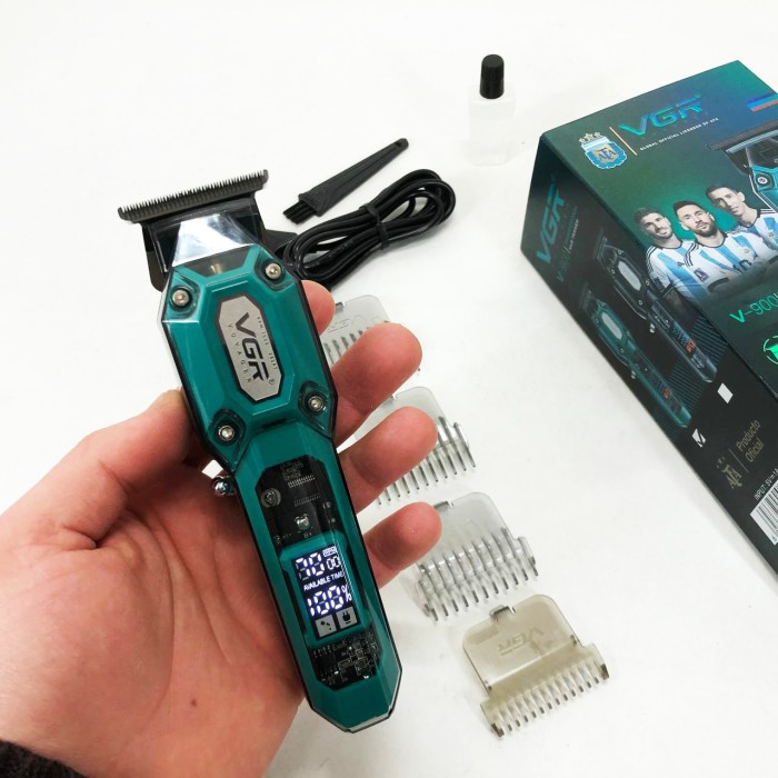 Чоловічий набір для стрижки волосся акумуляторний VGR V-900, Тример для стрижки волосся потужний FA-58