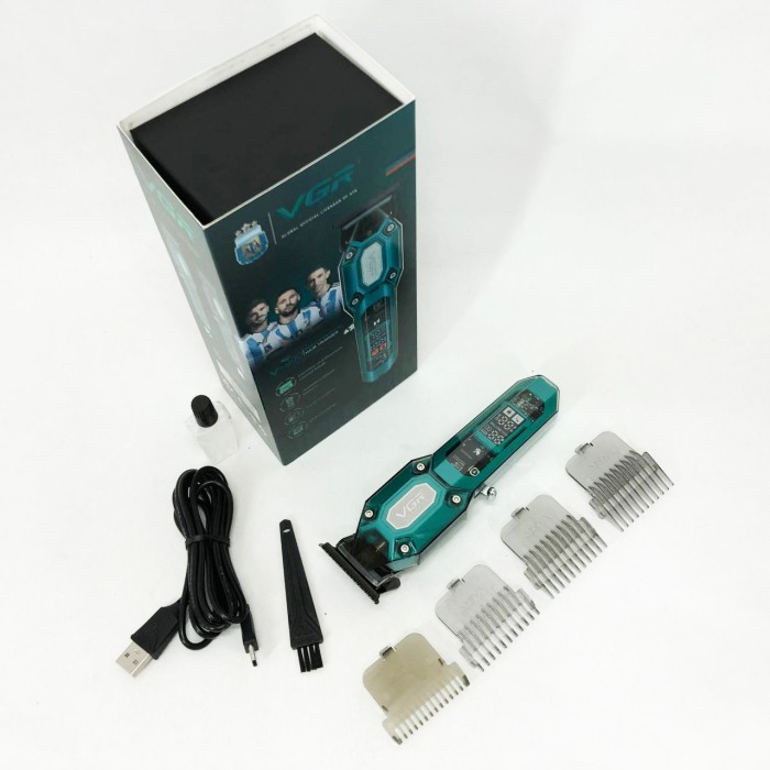 Машинка для стрижки волосся і потилиці VGR, Акумуляторна машинка для стрижки і укладання волосся SI-18