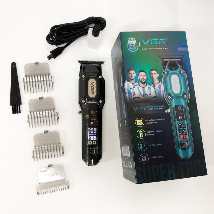 Тример з регульованою довжиною, Бездротова акумуляторна машинка для стрижки волосся TG-34