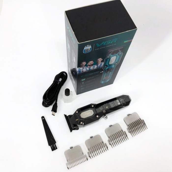 Тример з регульованою довжиною, Бездротова акумуляторна машинка для стрижки волосся TG-34