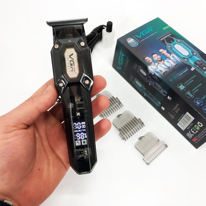 Тример з регульованою довжиною, Бездротова акумуляторна машинка для стрижки волосся TG-34