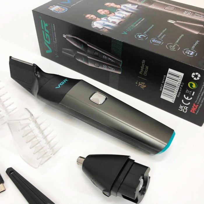 Електричний тример для волосся в носі VGR, Тример для носа і вух хорошої якості носа FG-91