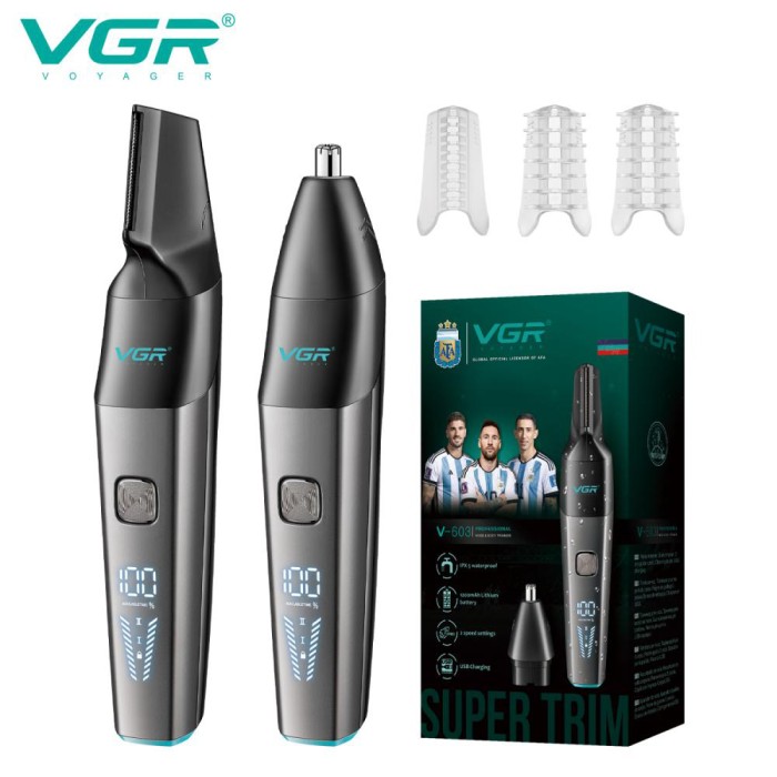 Тример бритва для носа, Тример для носа і брів, Тример для 3в1 гоління вух NU-61