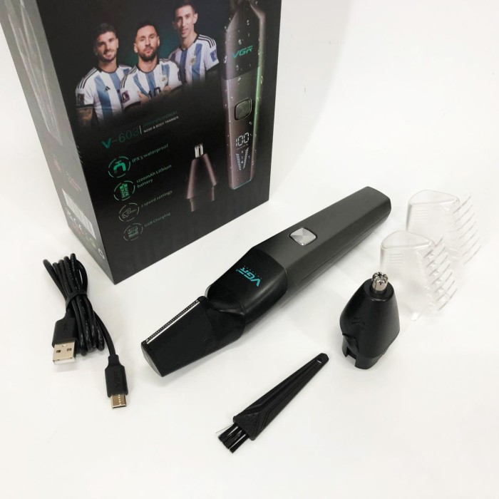 Тример бритва для носа, Тример для носа і брів, Тример для 3в1 гоління вух NU-61