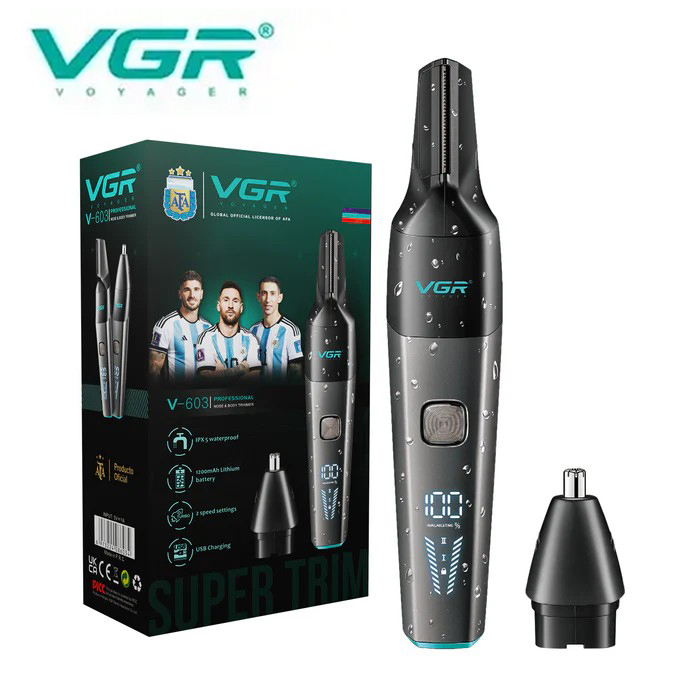 Тример бритва для носа, Тример для носа і брів, Тример для 3в1 гоління вух NU-61