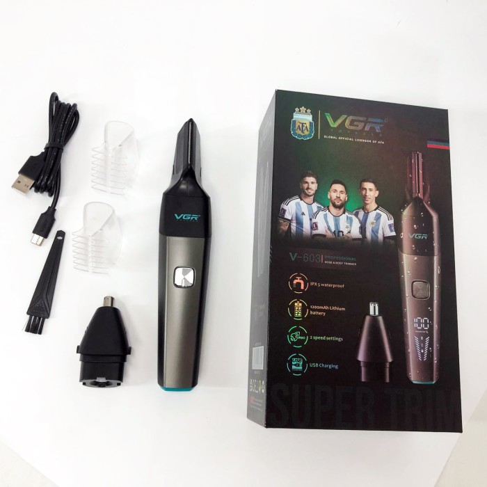 Тример бритва для носа, Тример для носа і брів, Тример для 3в1 гоління вух NU-61