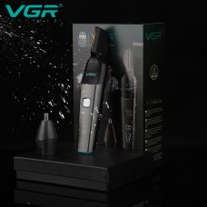 Тример для носа і брів VGR, Тример для вух на батарейках стрижки волосся у вухах EF-43