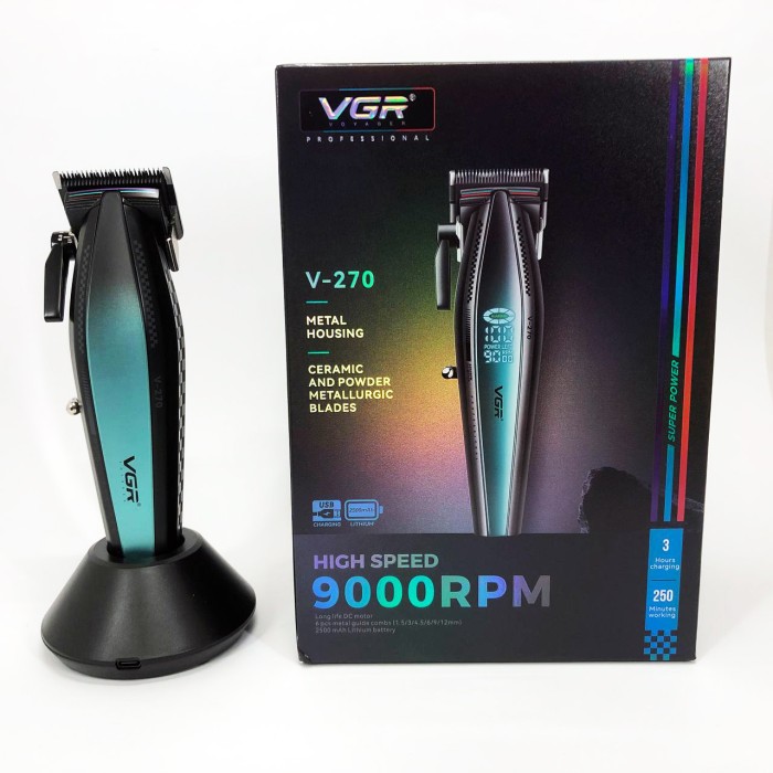 Акумуляторна машинка для стрижки волосся з насадками, Машинка для стрижки волосся з професійними ножами QD-44