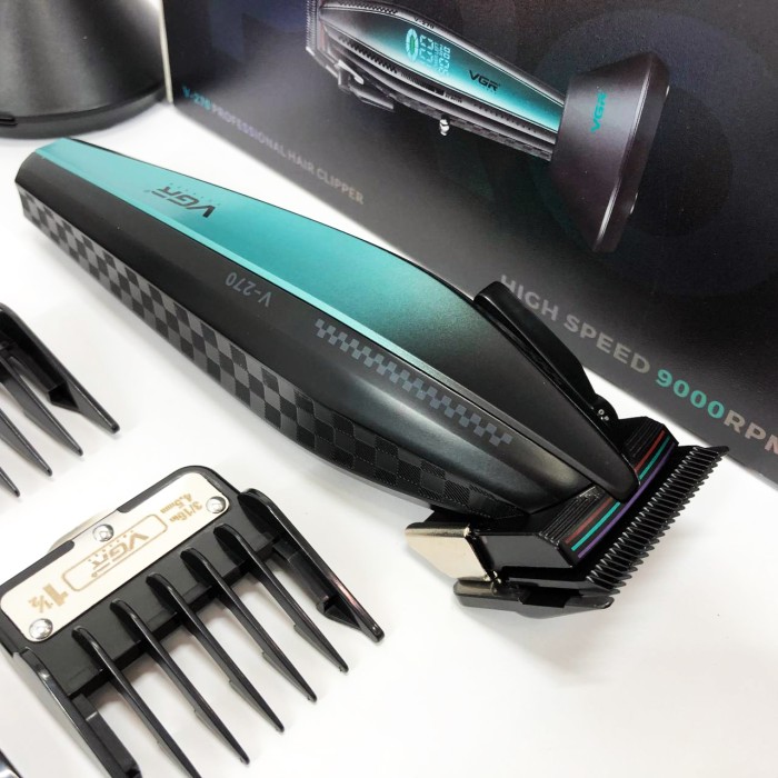 Акумуляторна машинка для стрижки волосся з насадками, Машинка для стрижки волосся з професійними ножами QD-44