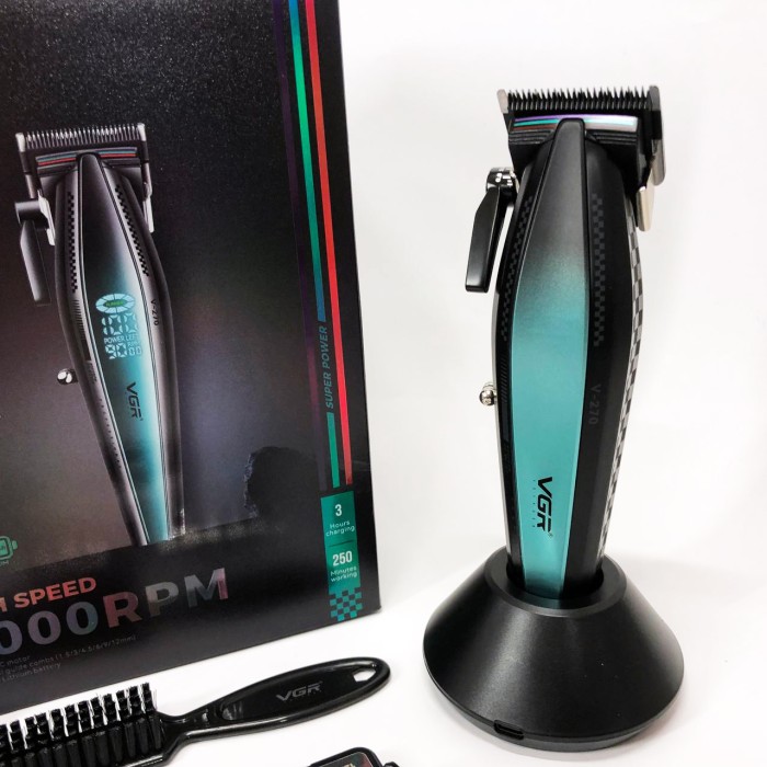 Тример для стрижки акумуляторний професійний, Акумуляторна універсальна машинка для стрижки MR-76