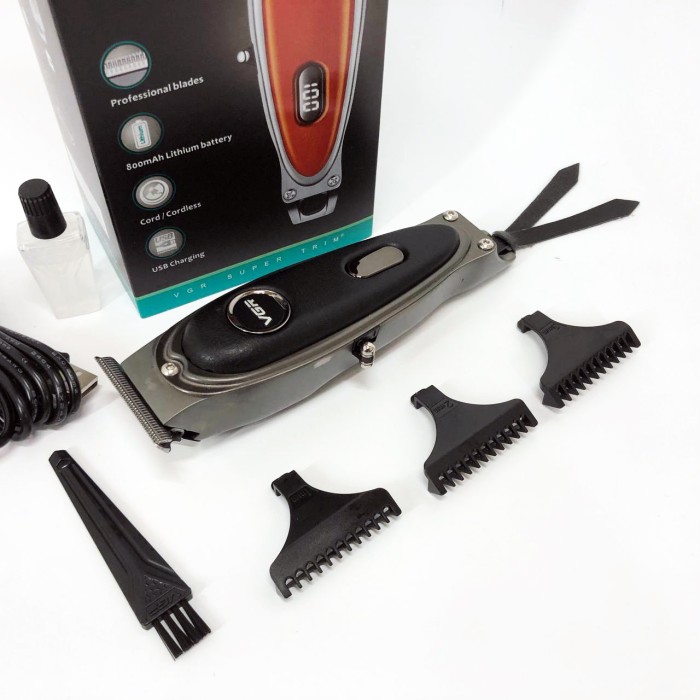 Миюча машинка для стрижки, Водонепроникний тример для стрижки Машинка різних стрижок акумуляторна WU-75