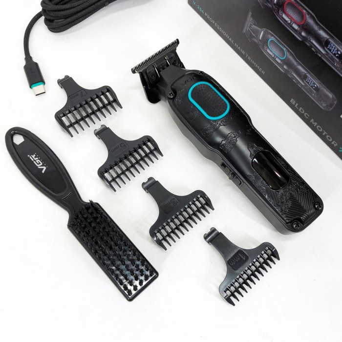 Професійна машинка для стрижки волосся голови VGR V-254, Акумуляторний універсальний тример для стрижки HF-88