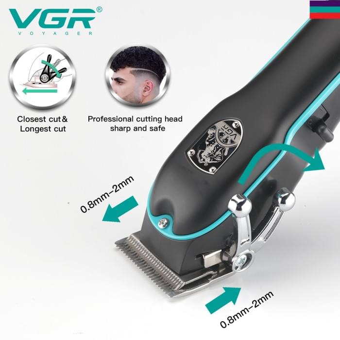 Машинка для точної стрижки бороди та волосся VGR V-123, Практична машинка для FU-193 стрижки волосся
