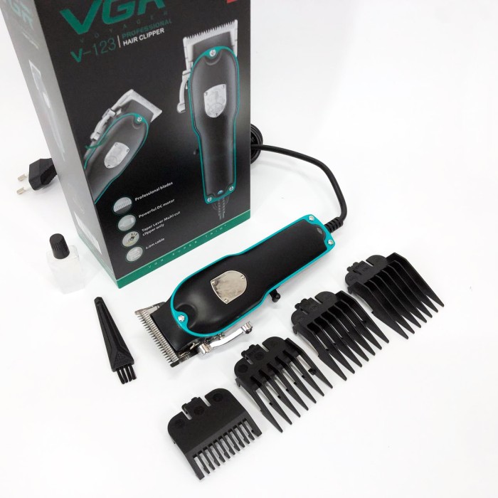 Машинка для стрижки волосся з професійними ножами, Професійна машинка для стрижки з насадками FB-28