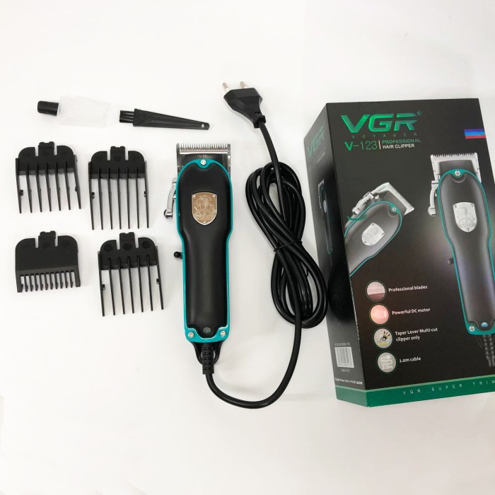 Машинка для стрижки волосся з професійними ножами, Професійна машинка для стрижки з насадками FB-28