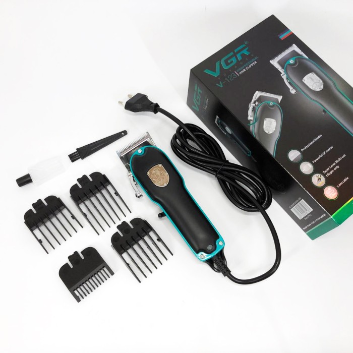 Машинка для стрижки волосся з регульованою довжиною VGR V-123, Тример для волосся портативний TN-67