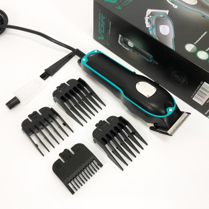Машинка для стрижки волосся з регульованою довжиною VGR V-123, Тример для волосся портативний TN-67