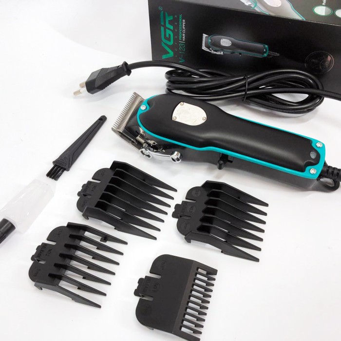 Машинка для стрижки волосся з регульованою довжиною VGR V-123, Тример для волосся портативний TN-67