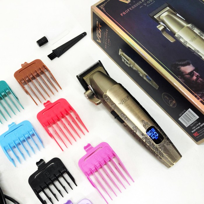Чоловічий тример для окантовки VGR V-036, Професійна машинка для стрижки волосся в салон JP-83