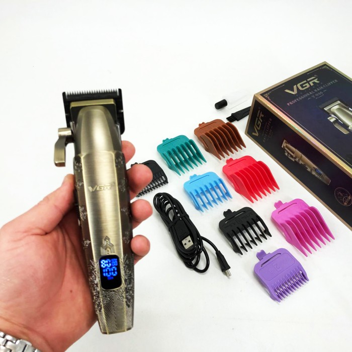 Чоловічий тример для окантовки VGR V-036, Професійна машинка для стрижки волосся в салон JP-83