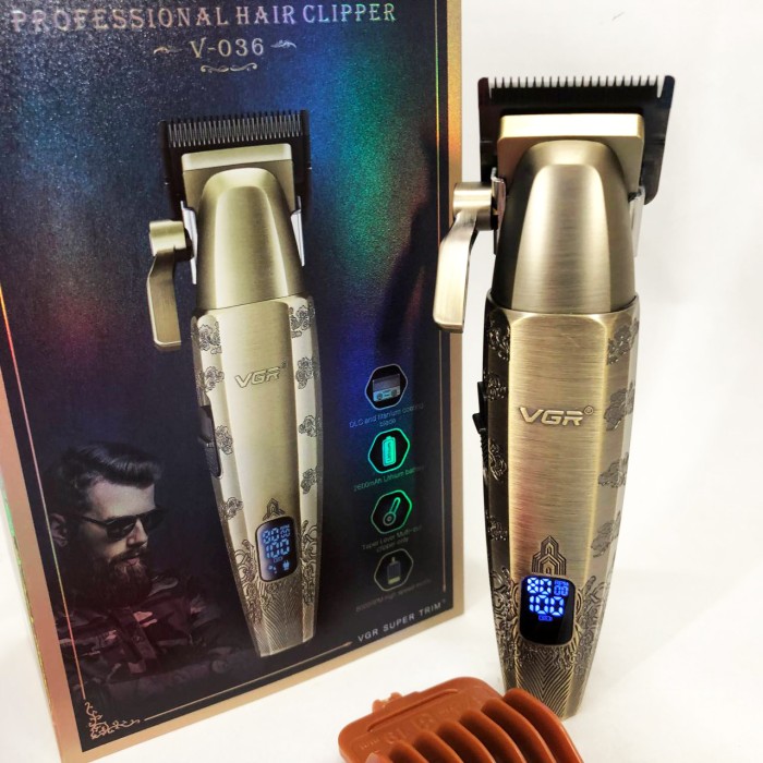 Чоловічий тример для окантовки VGR V-036, Професійна машинка для стрижки волосся в салон JP-83