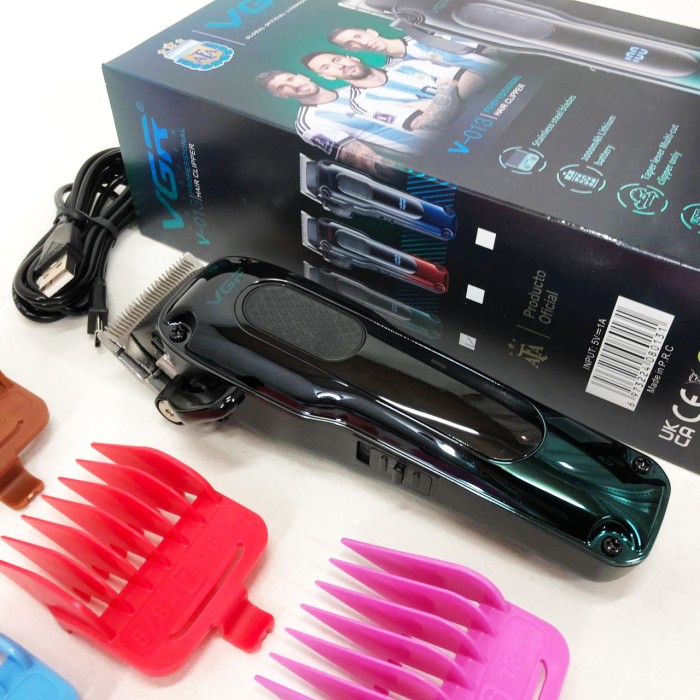 Професійна бритва-машинка для стрижки волосся VGR V-013, Тример для самостійної стрижки волосся FM-85