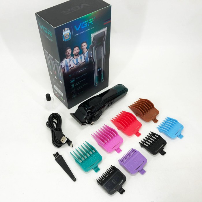 Професійна бритва-машинка для стрижки волосся VGR V-013, Тример для самостійної стрижки волосся FM-85