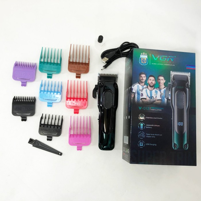Професійна бритва-машинка для стрижки волосся VGR V-013, Тример для самостійної стрижки волосся FM-85
